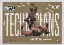 2022 Skybox Metal Universe AEW All Elite Wrestling Gold 17/25 Jay Lethal 0q60