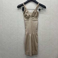 Spanx By Sara Blakely Underwire Beige Slimming Tummy Shapewear Womens Size S