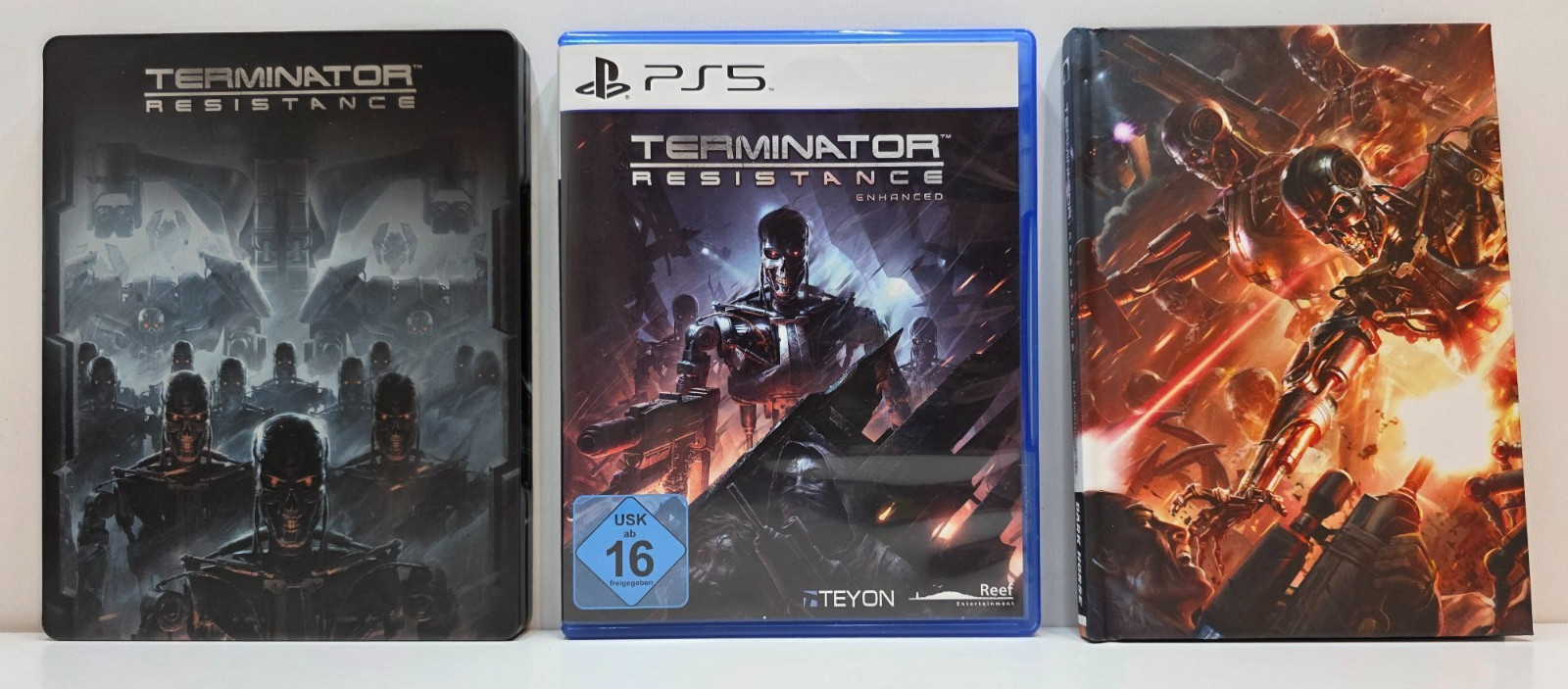 Terminator Resistance Enhanced per PlayStation 5 - Steelbook foto 5