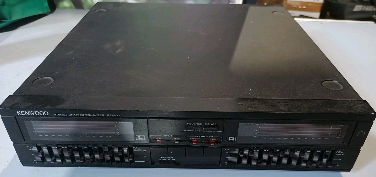 KENWOOD STEREO GRAPHIC EQUALIZER GE-800 | eBay UK