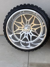 28x16 American Force Wheels Stunner 8x180 Bolt Pattern With Fury Tires 39530r28