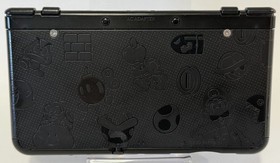 NINTENDO "NEW" 3DS SUPER MARIO BLACK FRIDAY HANDHELD CONSOLE *TESTED* READ