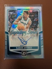 2024-25 Panini Donruss Optic - Signature Series DaQuan Jeffries #SS-JEF Prizm