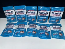 LOT 10-Rolaids Advanced 28 Mixed Berry SoftChews Heartburn Gas Relief Exp 12/25