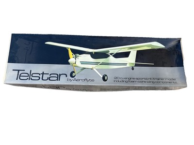 Aeroflyte Telstar .20 c.i. Motorsport RC Trainer Modellbausatz New Old Stock