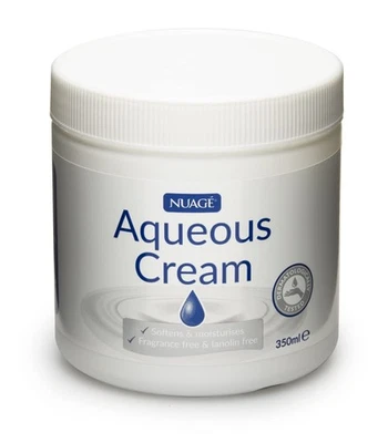 NUAGE Aqueous Cream, Fragrance Free, 350Ml