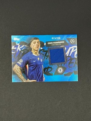 2025-26 Topps UCC Superstar Player Worn Patch Enzo Fernandez /150 #TSR-EZ