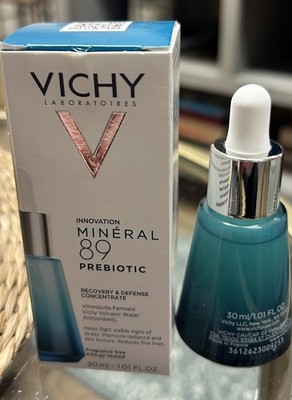 Vichy Mineral 89 Prebiotic Recovery Defense Concentrate 30ml NWT Fragrance Free