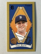 2025 Topps T205 Colt Keith Blank Back Detroit Tigers MLB Limited To /15 Copies