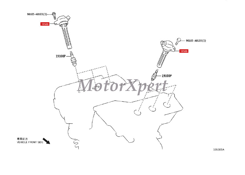 6x NGK OEM Ignition Coil Assembly For 2016-2020 Toyota Sienna Lexus RX350 3.5L