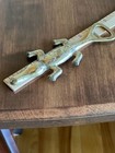 Vtg ALLIGATOR FIGURE SODA/POP BOTTLE CAP OPENER *SOLID BRASS *NEAT BARWARE — photo 7