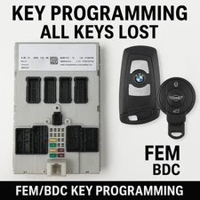 BMW/MINI COOPER FEM/BDC KEY PROGRAMMING  F15 F20 F30 F80 All keys lost/Add key