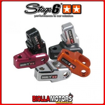 S6-SSP367/RE STOßDÄMPFERERHÖHUNG STAGE6 CNC STREET LEGAL, 40MM, ZUGELASSEN, ROS