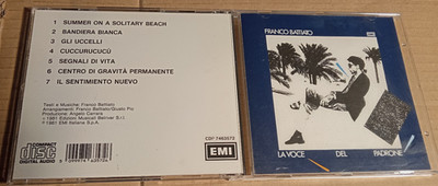 Franco Battiato   La Voce Del Padrone      -  CD  -     (JGD817)