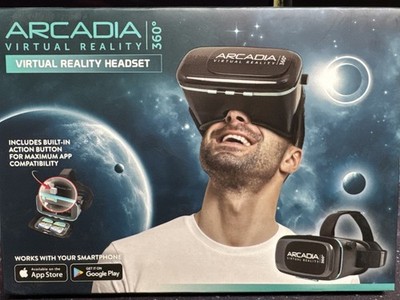 NEW Arcadia-Virtual Reality 360° Headset for Smart Phone