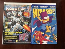 1993 Wizard Magazine # 28 - Unused Simpsons Cover - Signed By Bill Morrison