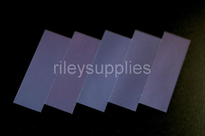 100 BRAND NEW Indium Tin Oxide (ITO) Coated Conductive Glass Slides 25 x 75 mm