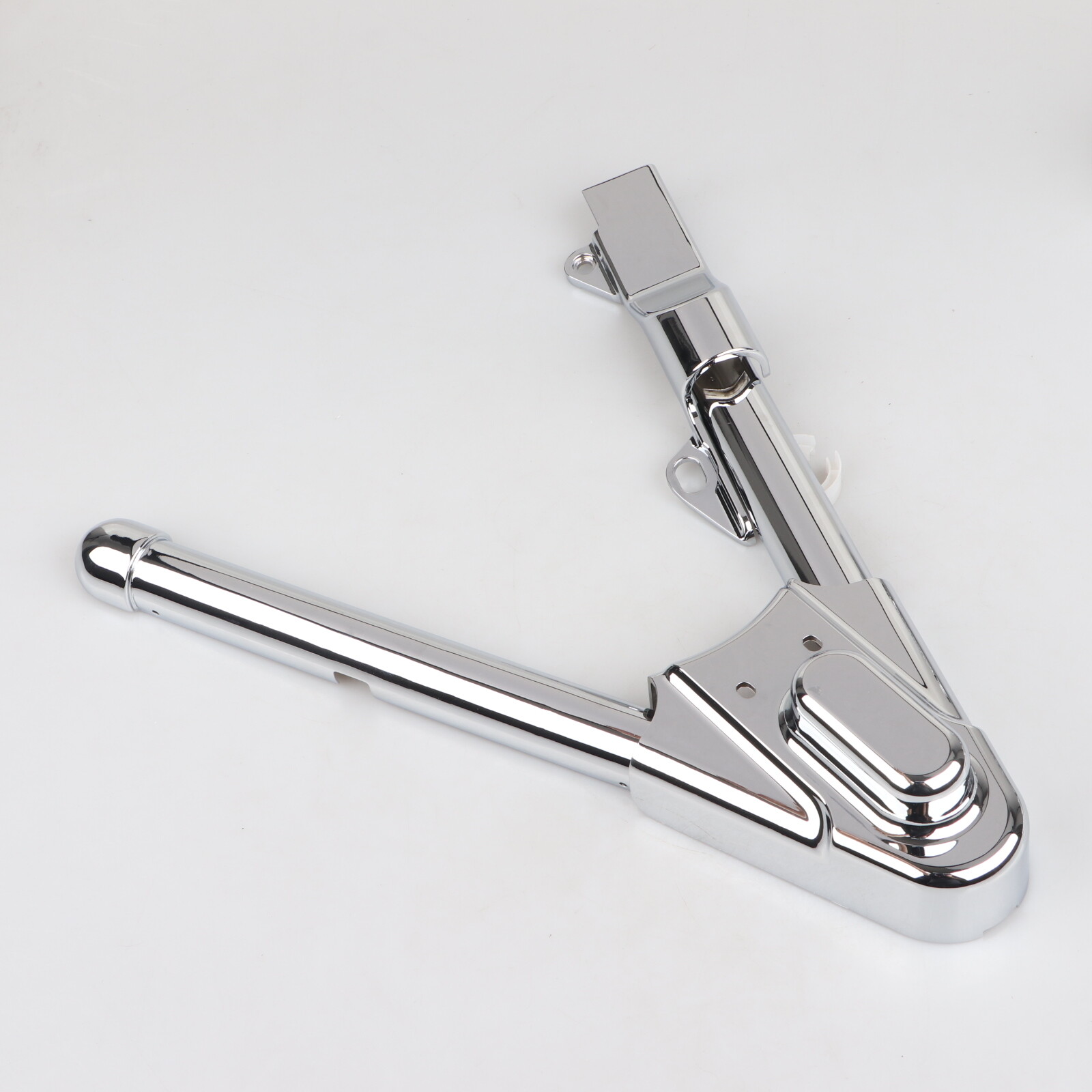 Chrome Swingarm Covers w/ Phantom Axle Cover For Harley Fat Boy