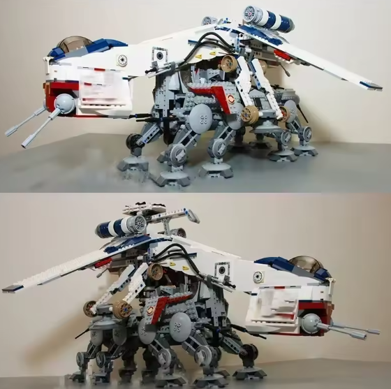 LEGO Star Wars: Republic Dropship with AT-OT Walker (10195