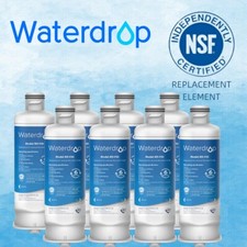 Waterdrop Refrigerator Water Filter, Replacement for Samsung DA97-17376B, 8 pack