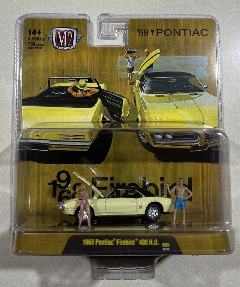 NEW 2024 M2 Machines Diorama R05 1968 Pontiac Firebird 400 H.O | eBay