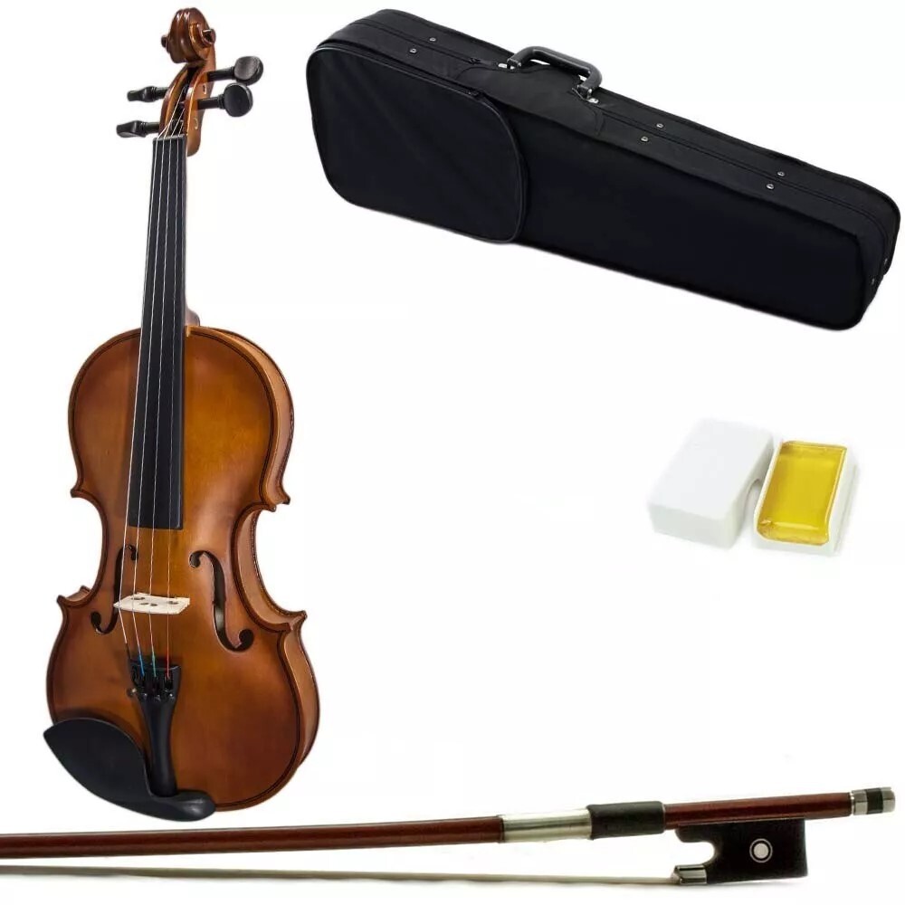バイオリン1/8 FINAL SALE New 1/8 Size Violin with Lightweight Case Rosin