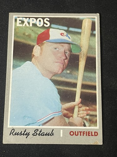 1970 Topps #585 Rusty Staub