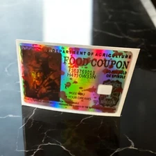Halloween Credit Card Sticker Vinyl Skins Holographic Decal