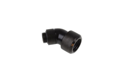 Alphacool Eiszapfen 16mm HardTube Anschraubtülle 45° drehbar G1/4 für Plexi- Mes
