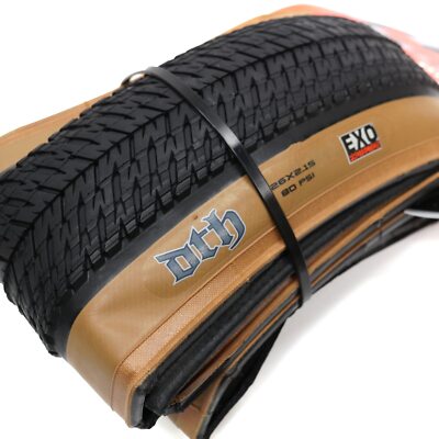 Maxxis DTH Tire, 26 x 2.15'', Dark Tanwall, Clincher Folding Single