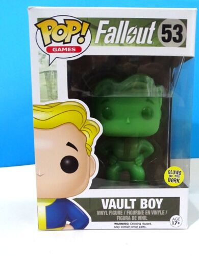 Funko Pop! Fallout - Vault Boy #53 Glow In The Dark +P/Prot 2016 release