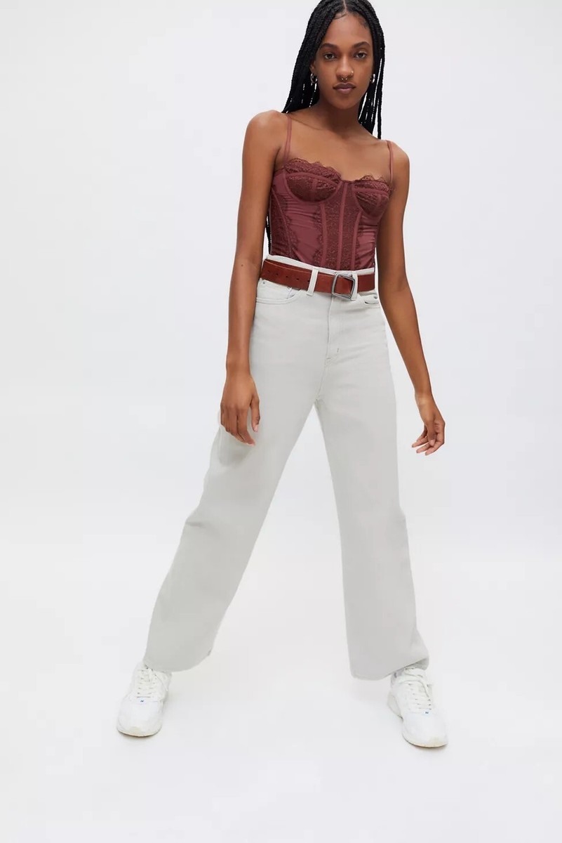 Levi's Retro Super High Loose 90s Hemp Wide Straight Leg Denim