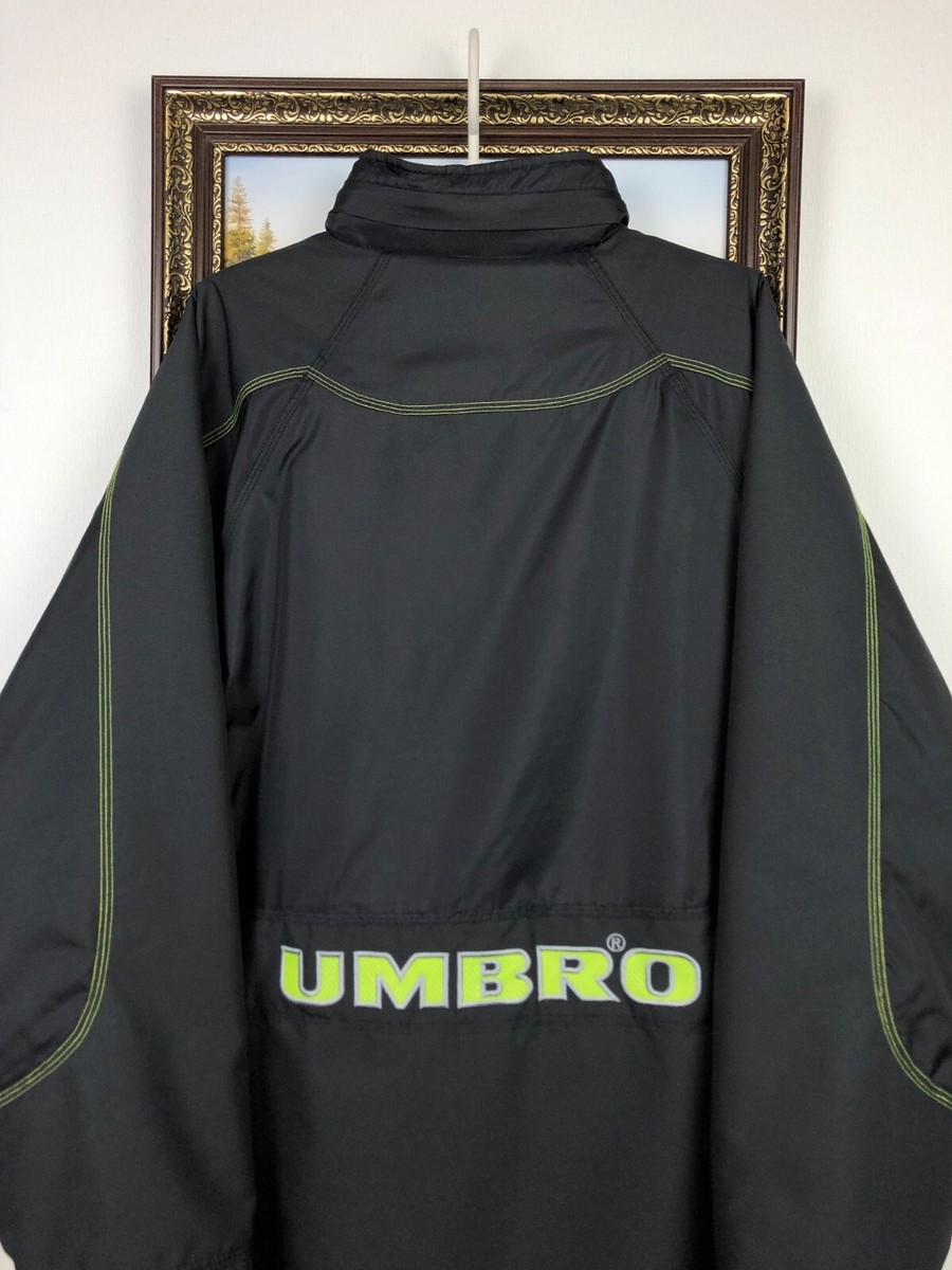Vintage 90's Umbro Celtic Football Padded Bench Coat Jacket Soccer