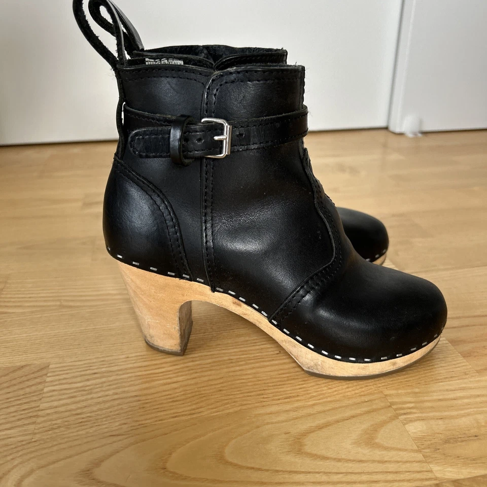 Botas pretas Swedish Hasbeens tamanho 36 - Novas - Imagem 2 de 4