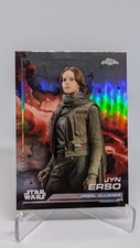 2024 Topps Chrome Star Wars Jyn Erso Refractor 119
