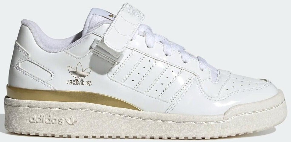 adidas forum bold white matte gold