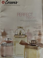 carson pirie scott Frangrance Book 2017 Pages With Fragrance Strip Never Opened