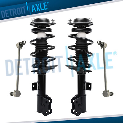 Front Struts Spring Sway Bars for 2011 2012 2013 2014 2015 2016 Hyundai Elantra