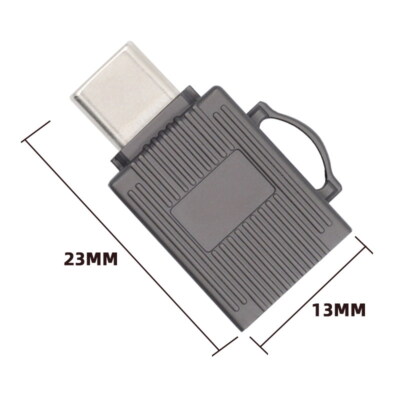 NFHK 5Gbps USB 3.0 Type C USB-C to Micro SD SDXC TF Card Reader Adapter