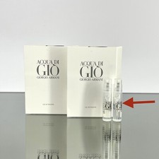 2pc Giorgio Armani Acqua di Gio for Men 0.04oz-1.2ml EDT Spray SAMPLE VIAL C50