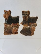 Animal Magnetism Yorkie magnet figurine lot vintage 1987 made in the USA