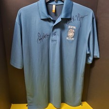 James P. Hoffa  Albert R. Mixon Teamsters SIGNED Polo Shirt