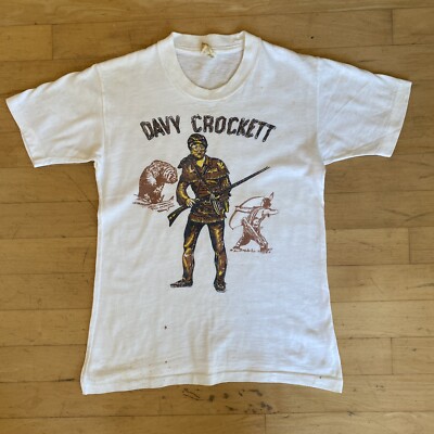 vintage 50s davy crockett shirt