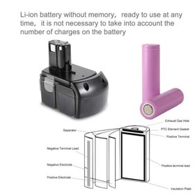 For Hitachi EBM1830 BCL1830 18V Battery HXP 18 V Max Li-ion 7.0Ah for Drill Saw