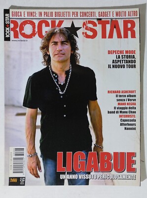 40006 Rockstar 2006 n.  306 - Ligabue / Depeche Mode / Mano Negra