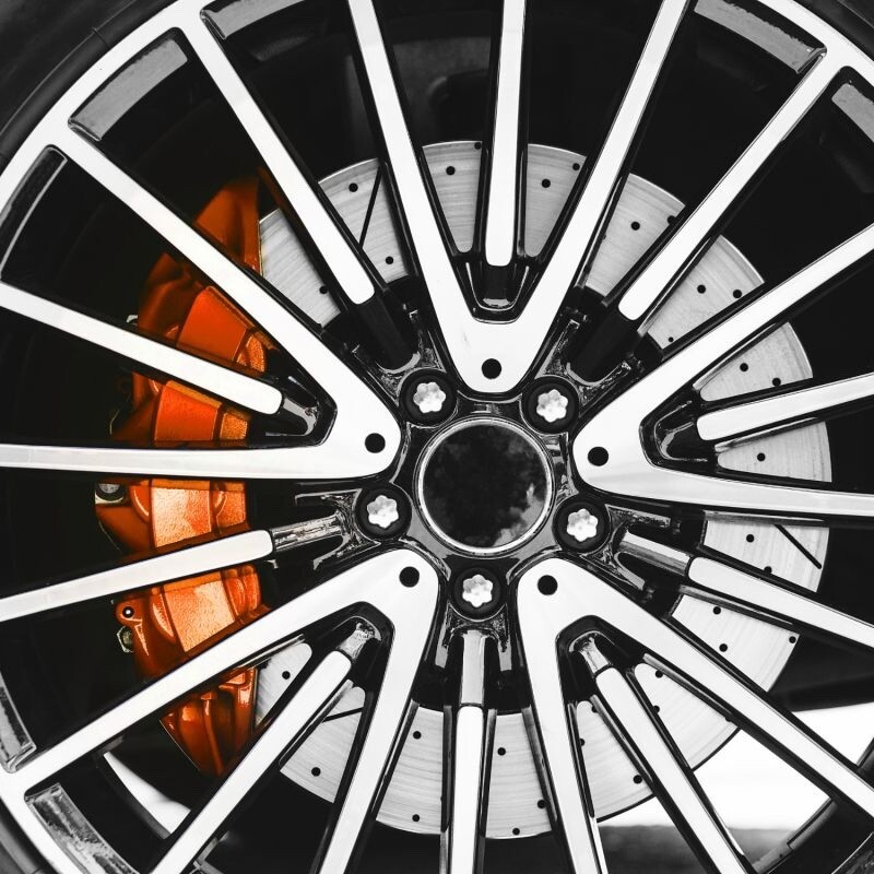 K2 BRAKE CALIPER PAINT ORANGE HIGH GLOSS 260°C Resistant Spray Lacquer