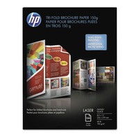 Hp Tri-fold Laser Brochure Paper 97 Brightness 40lb 8-1/2 X 11 White 150 /pack on sale Hp Tri-fold Laser Brochure Paper 97 Brightness 40lb 8-1/2 X 11 White 150 /pack on sale
