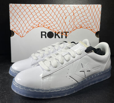 Converse X Rokit Pro Leather Ox Sneaker LA Pack 169217C White RARE