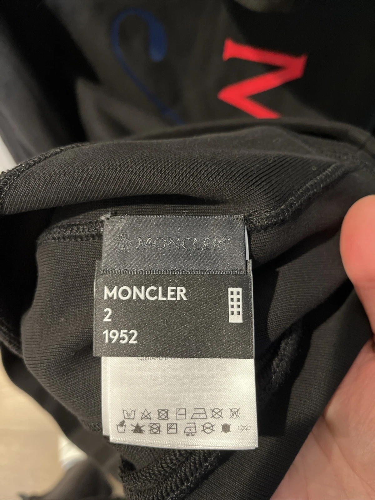 Felpa con cappuccio Awake x Moncler Maglia taglia L bianca da uomo