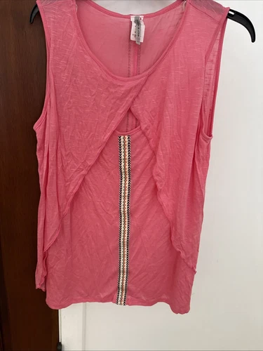 Women’s Plus Size Top Sleeveless Pink New Size 3X
